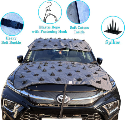 autouniko Car Cover For Tata Tiago (Without Mirror Pockets)(Grey)