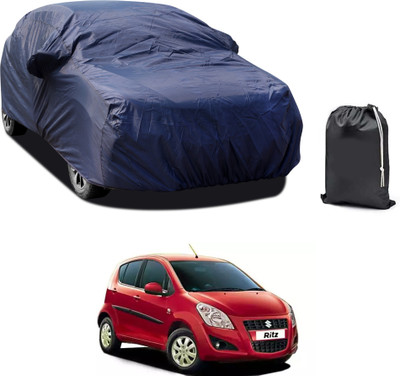 CODOKI Car Cover For Maruti Suzuki Ritz (With Mirror Pockets)(Blue)