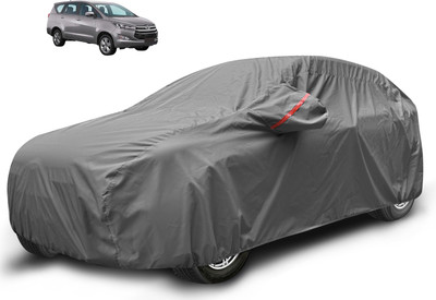 Caronix Car Cover For Toyota Innova Crysta (With Mirror Pockets)(Grey)