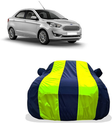Tricway Car Cover For Ford Figo Aspire Titanium Plus Diesel (With Mirror Pockets)(Yellow)