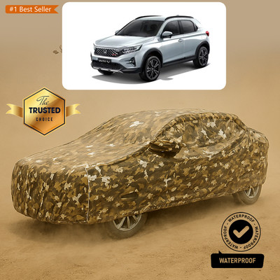 PAGORA Car Cover For Honda WR-V (With Mirror Pockets)(Yellow)
