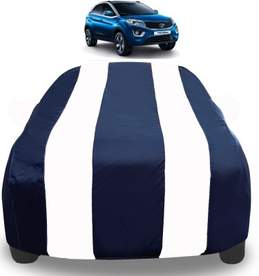 Amanzo Car Cover For Tata Nexon (With Mirror Pockets)(White)