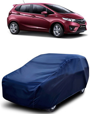 MoTRoX Car Cover For Honda Jazz (Without Mirror Pockets)(Blue)