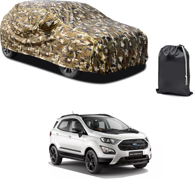 PAGORA Car Cover For Ford Ecosport (With Mirror Pockets)(Yellow)