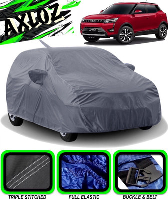 AXLOZ Car Cover For Mahindra XUV 300 (With Mirror Pockets)(Grey)