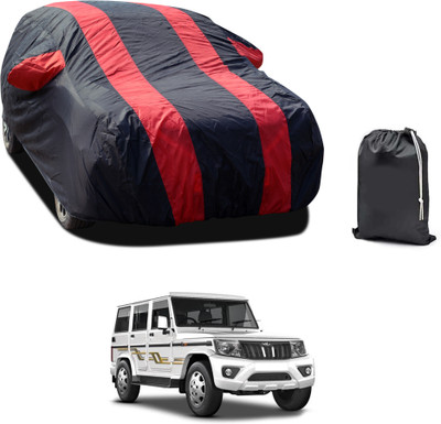 PAGORA Car Cover For Mahindra Bolero (With Mirror Pockets)(Red)