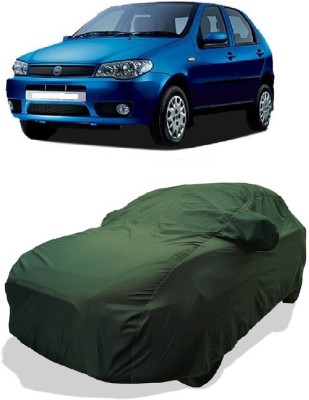 Coxtor Car Cover For Fiat Palio Stile 1.6L (With Mirror Pockets)(Green)