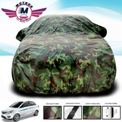 MoTRoX Car Cover For Tata Zest (Without Mirror Pockets)(Green)