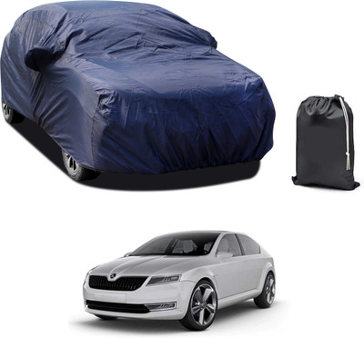 CODOKI Car Cover For Skoda Laura (With Mirror Pockets)(Blue)