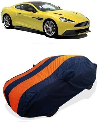 QLAX Car Cover For Maruti Vanquish V12 (With Mirror Pockets)(Orange)