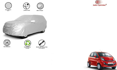Auto Oprema Car Cover For Tata Nano LX (With Mirror Pockets)(Silver, For 2016, 2017, 2018, 2019, 2020, 2021, 2022 Models)
