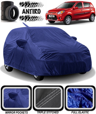 ANTIRO Car Cover For Maruti Suzuki Alto 800 (With Mirror Pockets)(Multicolor)