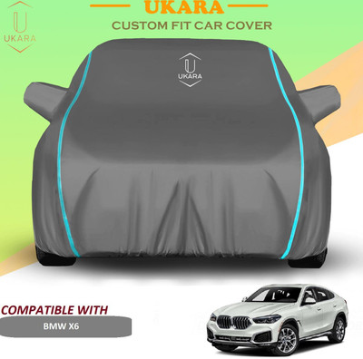 Ukara Car Cover For BMW X6 (With Mirror Pockets)(Grey)