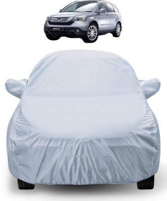 Auto Hub Car Cover For Honda CR-V (With Mirror Pockets)(Silver)