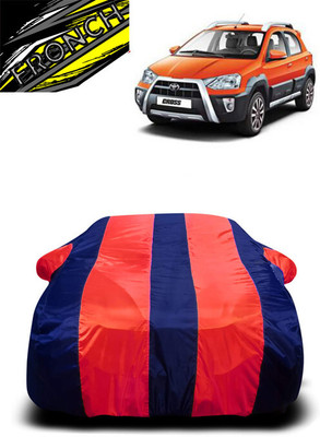 FRONCH Car Cover For Kia CROSS (With Mirror Pockets)(Red, Blue)