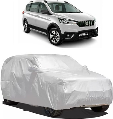 NG Auto Front Car Cover For Maruti Ertiga (With Mirror Pockets)(Silver)