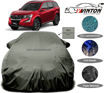 V VINTON Car Cover For Mahindra XUV 500 (With Mirror Pockets)(Green)