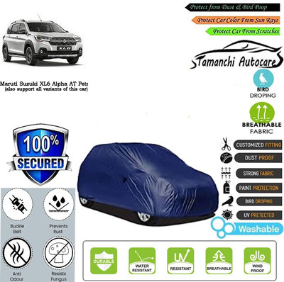 Tamanchi Autocare Car Cover For Maruti Suzuki XL6 Alpha AT Petrol(Blue)