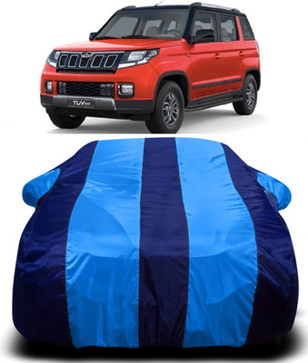 AUCTIMO Car Cover For Mahindra TUV300 (With Mirror Pockets)(Multicolor)