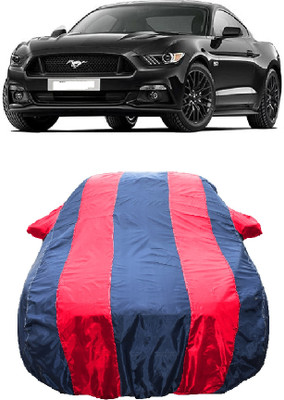 Wegather Car Cover For Ford Mustang V8 (With Mirror Pockets)(Red)
