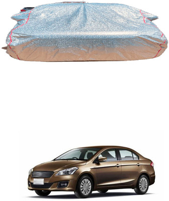 KAHRA Car Cover For Toyota Qualis (With Mirror Pockets)(Silver)