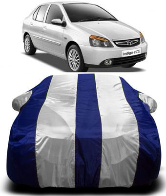 AXLOZ Car Cover For Tata Indigo eCS (With Mirror Pockets)(Multicolor)