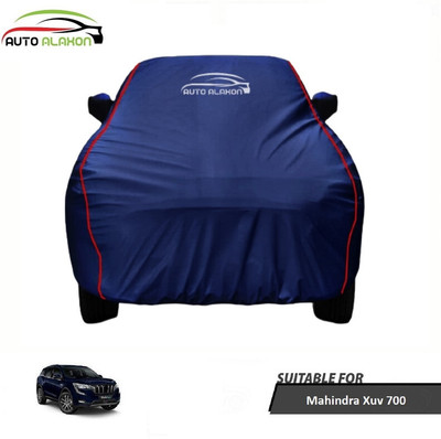 AUTO ALAXON Car Cover For Mahindra XUV 700 (With Mirror Pockets)(Blue)