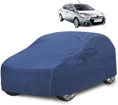 Caronix Car Cover For Renault Scala (With Mirror Pockets)(Blue)