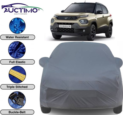 AUCTIMO Car Cover For Tata Punch (With Mirror Pockets)(Multicolor)