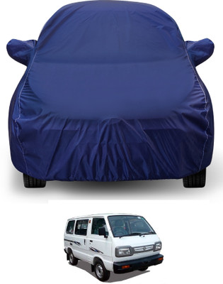 Auto Hub Car Cover For Maruti Suzuki Omni (With Mirror Pockets)(Blue)