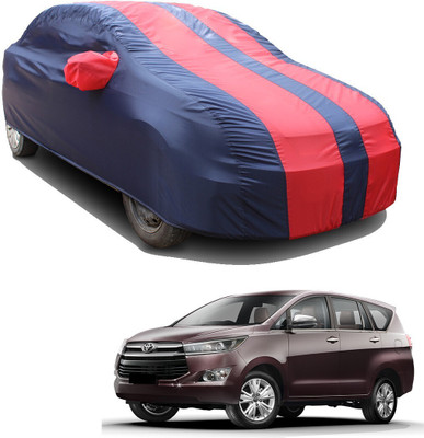 SS FOR YOUR SMART NEEDS Car Cover For Toyota Innova Crysta 2.4 VX MT 8S (With Mirror Pockets)(Red, Blue)