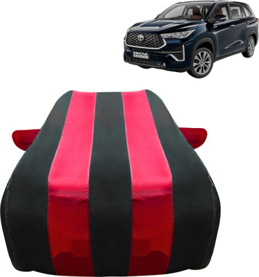 vyas Car Cover For Toyota Innova Hycross (With Mirror Pockets)(Red, Black, For 2022, 2023, 2024 Models)