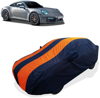 Coxtor Car Cover For Porsche 911 (With Mirror Pockets)(Orange)