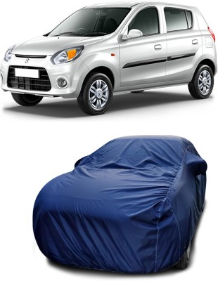 Duffel Car Cover For Maruti Suzuki Alto 800, Alto 800 CNG LXI Optional, Alto 800 LXI Opt S-CNG, Alto 800 VXI Plus Petrol, A-Star ABS, A-Star ZXI, Alto K10, Alto K10 LXI CNG Optional, Alto K10 VXI Optional Petrol (With Mirror Pockets)(Black)