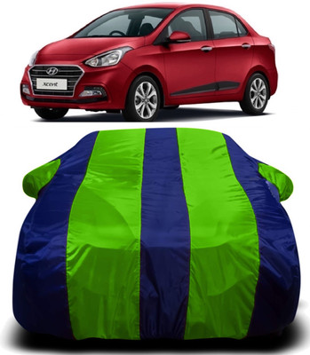 S Shine Max Car Cover For Hyundai Xcent (With Mirror Pockets)(Multicolor)