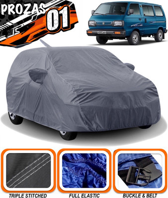 prozas Car Cover For Maruti Suzuki Omni (With Mirror Pockets)(Grey)