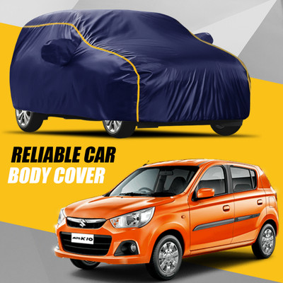 AXLOZ Car Cover For Maruti Suzuki Alto K10 (With Mirror Pockets)(Multicolor)
