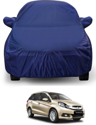 Auto Hub Car Cover For Honda Mobilio (With Mirror Pockets)(Blue)