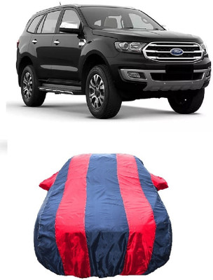 Wegather Car Cover For Ford Endeavour(Red)