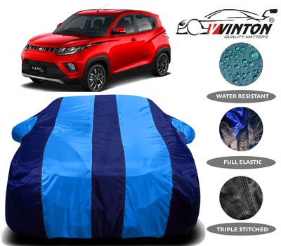 V VINTON Car Cover For Mahindra KUV100 (With Mirror Pockets)(Multicolor)