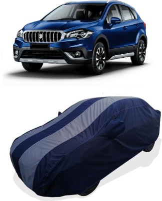 Coxtor Car Cover For Maruti Suzuki S-Cross Sigma DDiS 200 SH Diesel (With Mirror Pockets)(Grey)