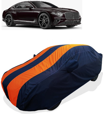 Coxtor Car Cover For Bentley Continental GT V8 S Black Edition Petrol (With Mirror Pockets)(Orange)