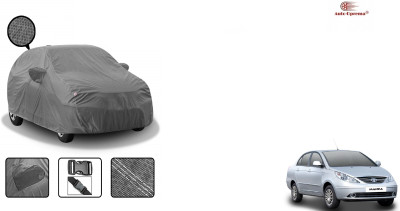 Auto Oprema Car Cover For Tata Manza (With Mirror Pockets)(Grey, For 2016, 2017, 2018, 2019, 2020, 2021, 2022 Models)