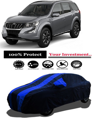 Amexride Car Cover For Mahindra XUV500 W11 Option AT Diesel (With Mirror Pockets)(Multicolor)