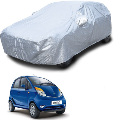 Euro Care Car Cover For Tata Nano (With Mirror Pockets)(Silver)