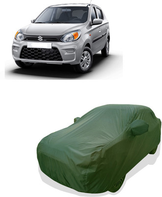 Tricway Car Cover For Maruti Suzuki Alto 800 (With Mirror Pockets)(Green)