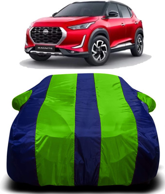 AXLOZ Car Cover For Nissan Magnite (With Mirror Pockets)(Multicolor)