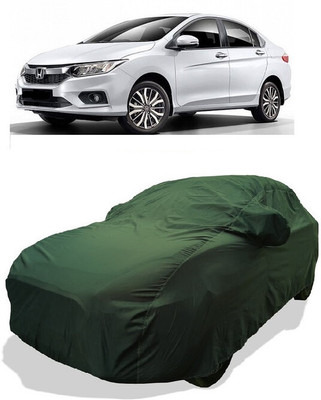 Coxtor Car Cover For Honda City i VTEC VX Option BL (With Mirror Pockets)(Gold)