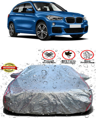 RWT Car Cover For BMW X1 (With Mirror Pockets)(Silver)