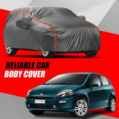 KULTEX Car Cover For Fiat Grande Punto (With Mirror Pockets)(Multicolor)
